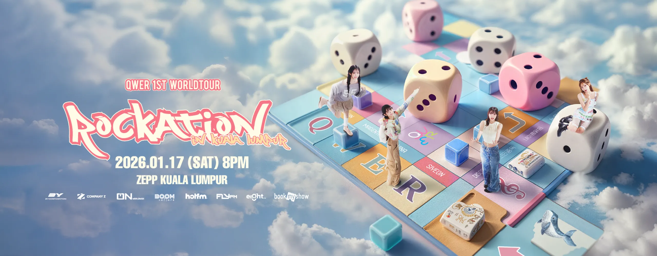 Rockation QWER 1ST WORLD TOUR in Kuala Lumpur