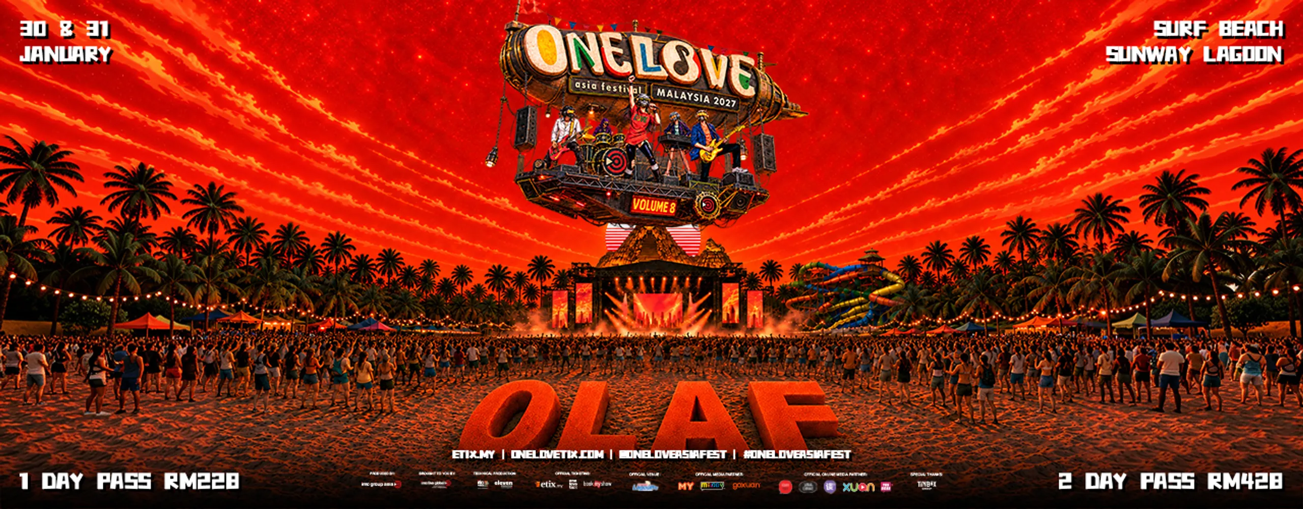 ONE LOVE ASIA FESTIVAL 2027 - MALAYSIA